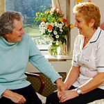 Personal home care services - nurse attending client