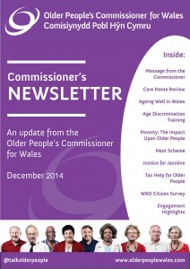 older people newsletter cardiff wales
